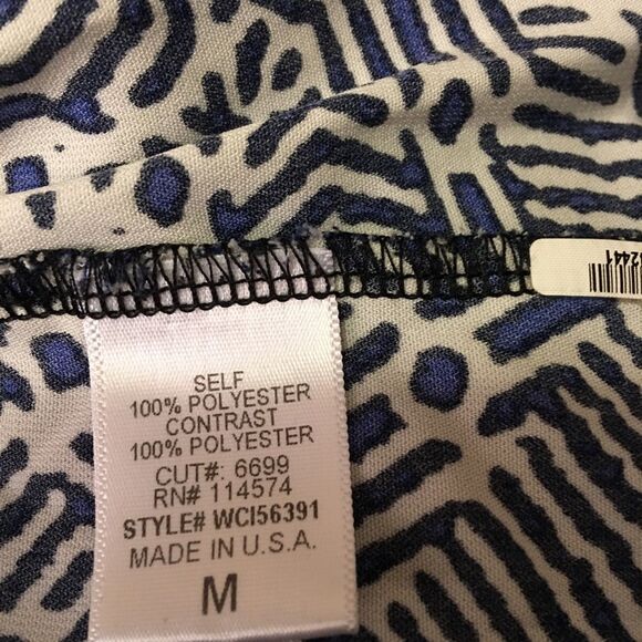 3 For $30 :Nordstrom Bellatrix Geometric Print Top - Picture 5 of 6